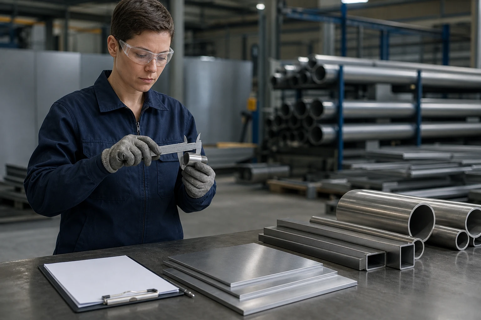 Quality inspection in an industrial setting