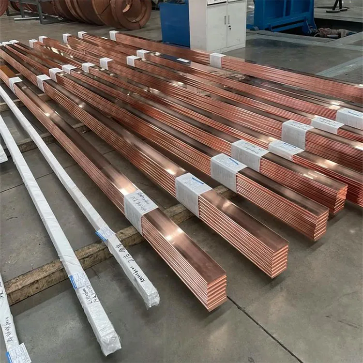 Copper busbar — view 1