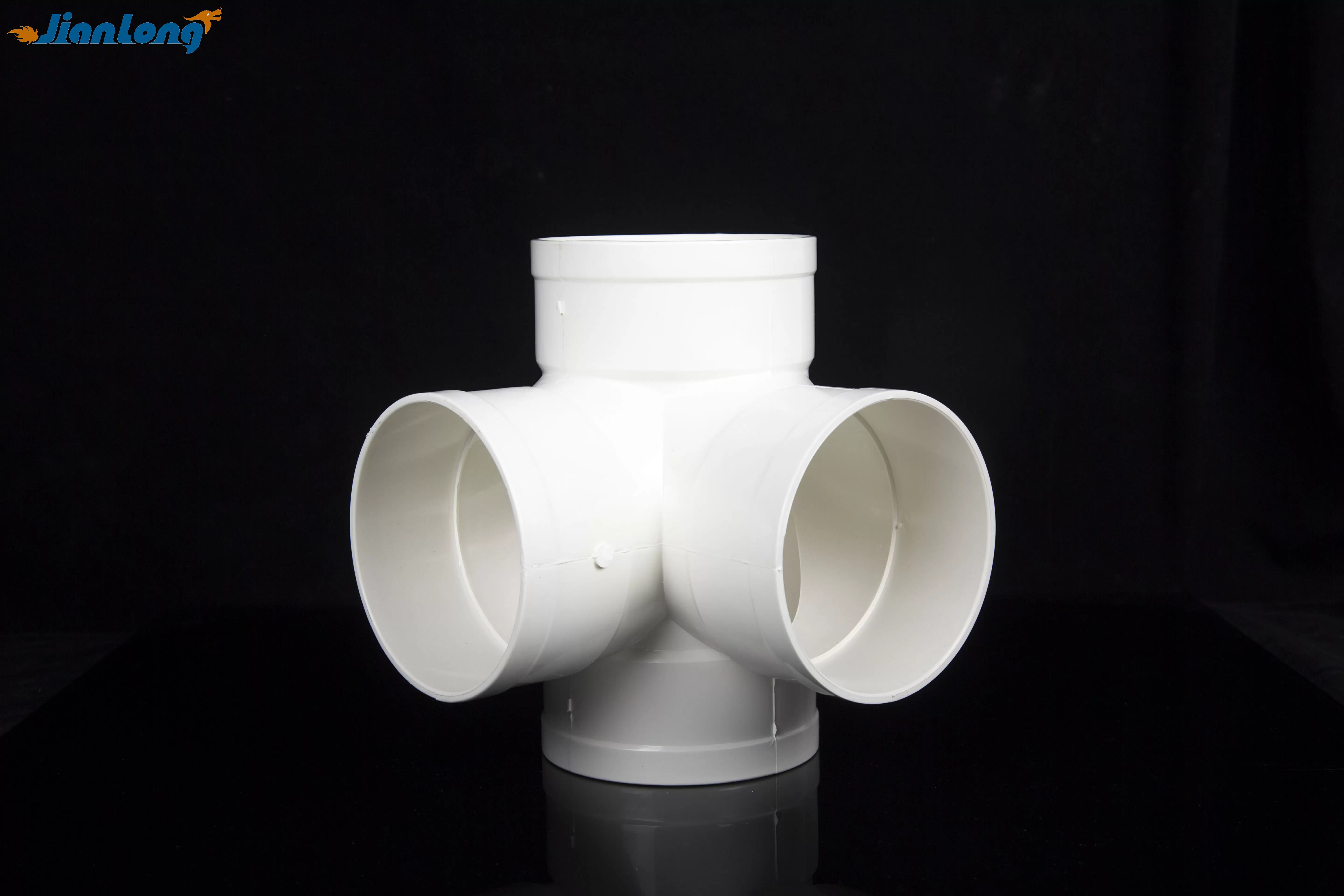 Pvc Right Angle Cross — view 1
