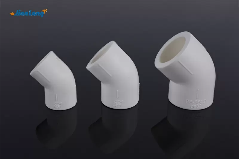 High-Quality 45 Degree Elbow PPR Fittings for Water Supply - Customizable Sizes & Thickness — view 1