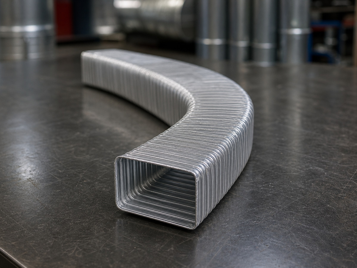 Rectangular Aluminum Semi-Rigid Duct — primary product view